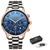 Rose Gold Blue