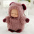 burgundy bear